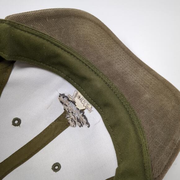 Torrey Pines Slideback Hat Brown One Size Embroidered Casa Del Mar Vintage USA - Picture 8 of 9